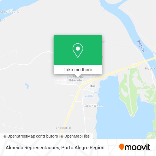 Almeida Representacoes map
