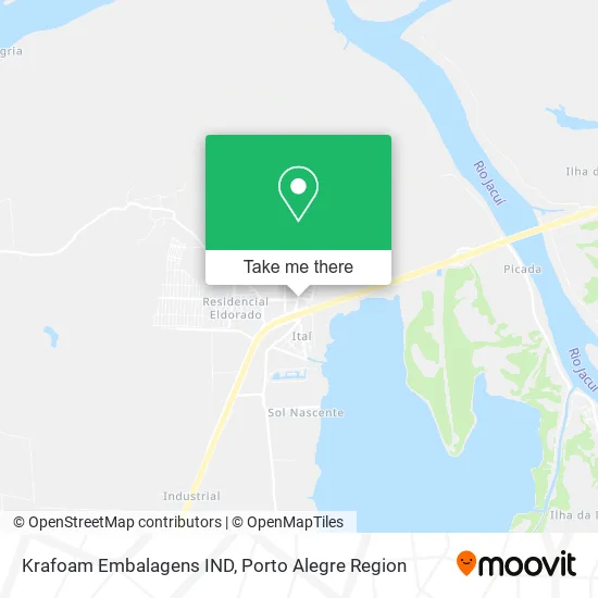 Krafoam Embalagens IND map