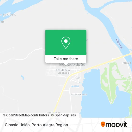 Ginasio União map
