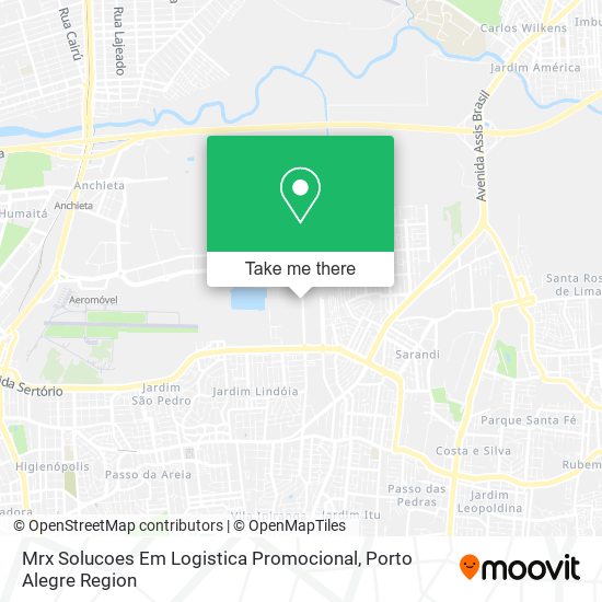 Mrx Solucoes Em Logistica Promocional map