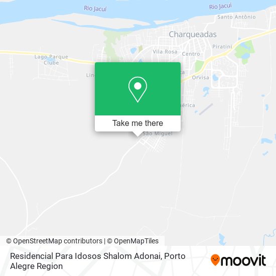 Residencial Para Idosos Shalom Adonai map