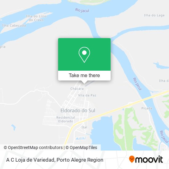 A C Loja de Variedad map