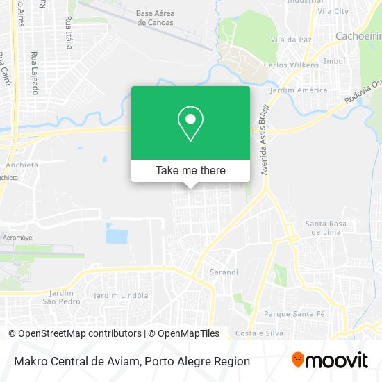 Makro Central de Aviam map