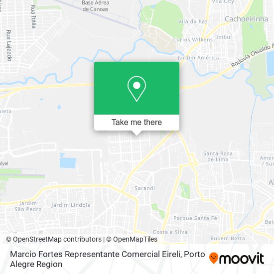 Marcio Fortes Representante Comercial Eireli map