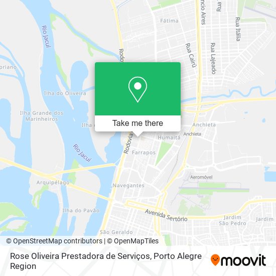 Rose Oliveira Prestadora de Serviços map