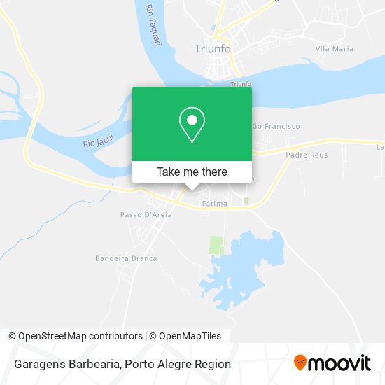 Garagen's Barbearia map