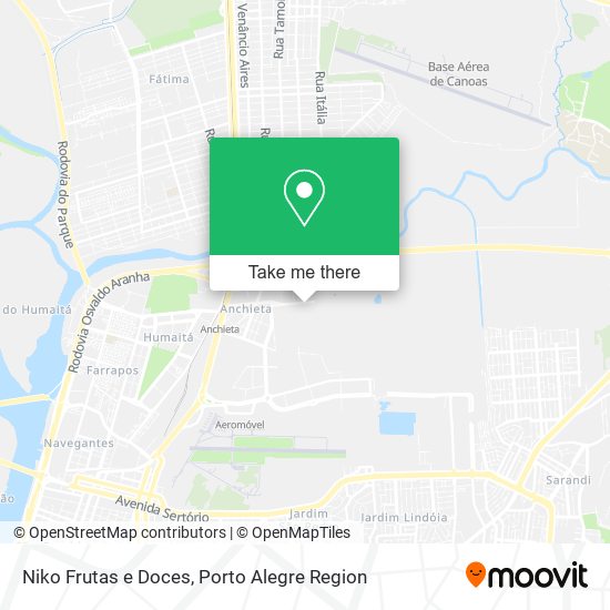 Niko Frutas e Doces map