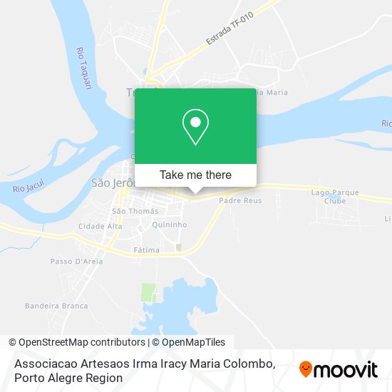 Associacao Artesaos Irma Iracy Maria Colombo map