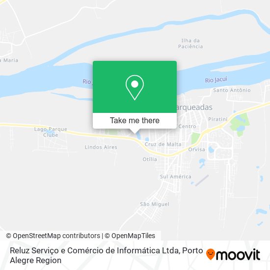 Reluz Serviço e Comércio de Informática Ltda map