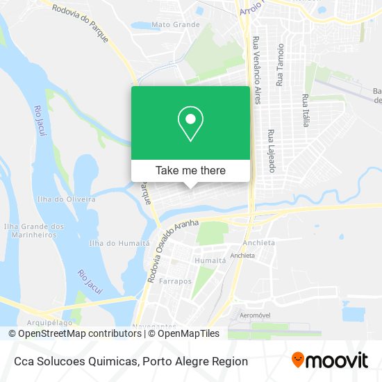 Cca Solucoes Quimicas map