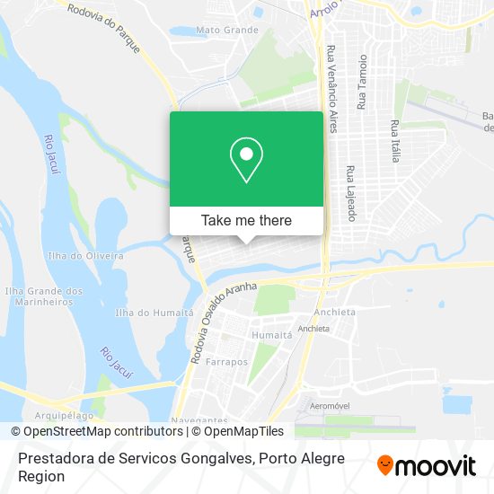 Prestadora de Servicos Gongalves map