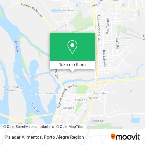 Paladar Alimentos map