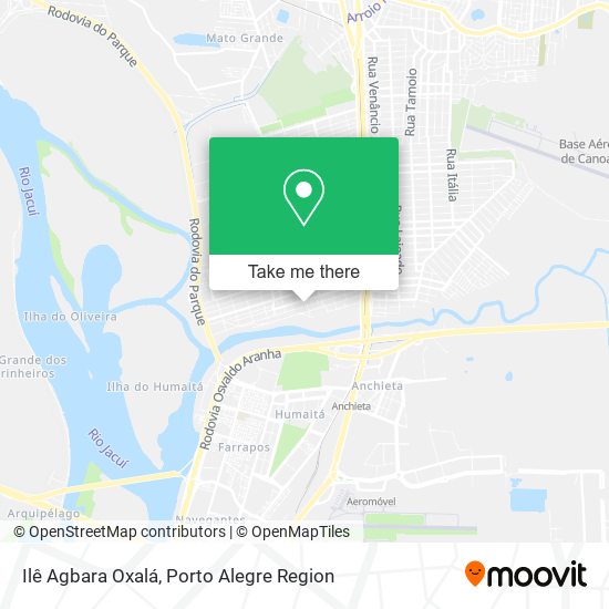 Ilê Agbara Oxalá map