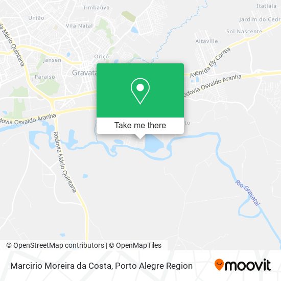 Marcirio Moreira da Costa map