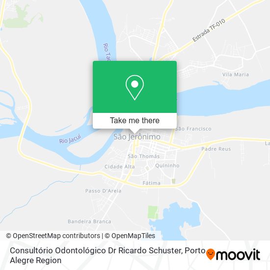 Consultório Odontológico Dr Ricardo Schuster map