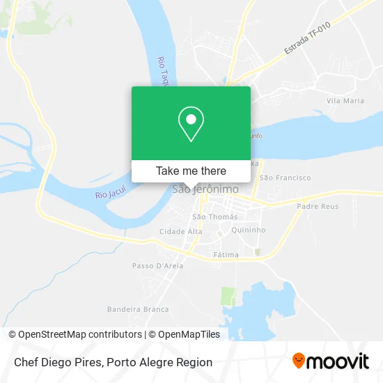 Chef Diego Pires map