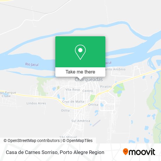 Casa de Carnes Sorriso map