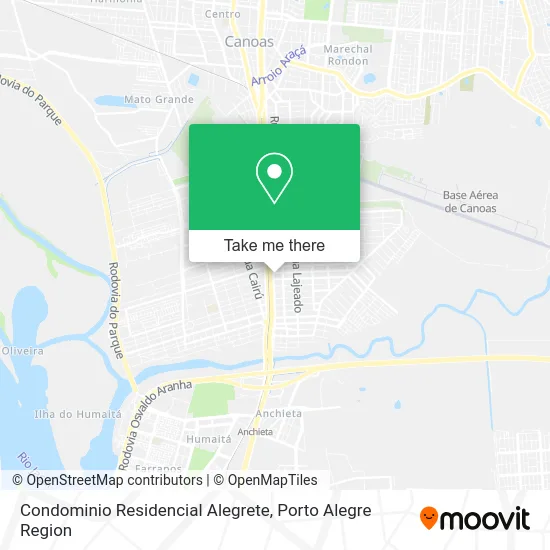 Condominio Residencial Alegrete map