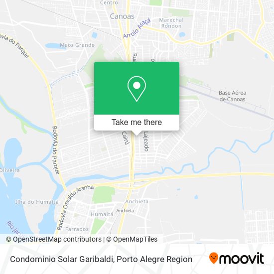 Condominio Solar Garibaldi map