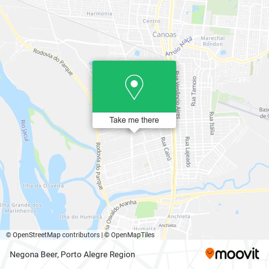 Negona Beer map