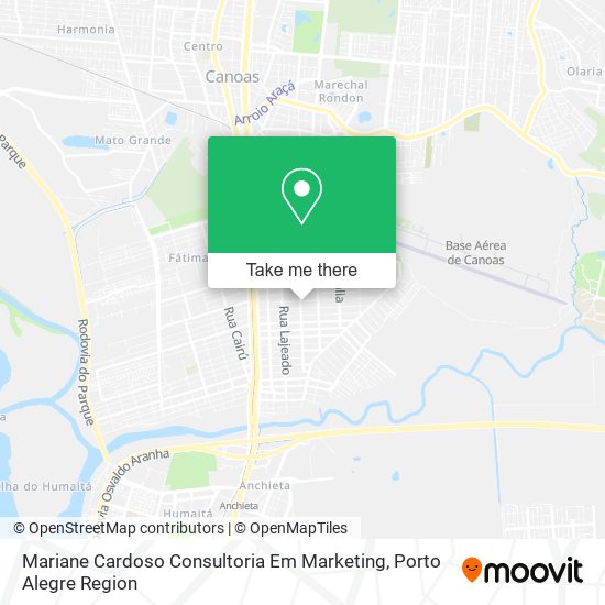 Mapa Mariane Cardoso Consultoria Em Marketing