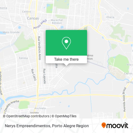 Mapa Nerys Empreendimentos