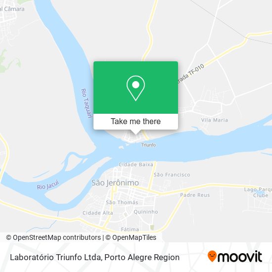 Laboratório Triunfo Ltda map
