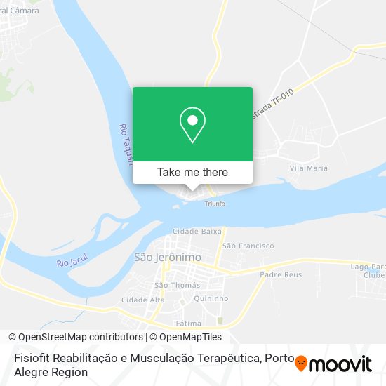 Fisiofit Reabilitação e Musculação Terapêutica map