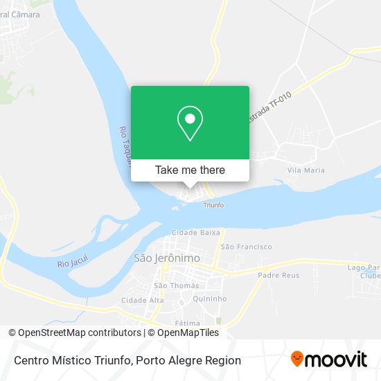 Centro Místico Triunfo map