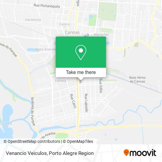 Venancio Veiculos map