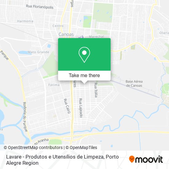 Lavare - Produtos e Utensílios de Limpeza map