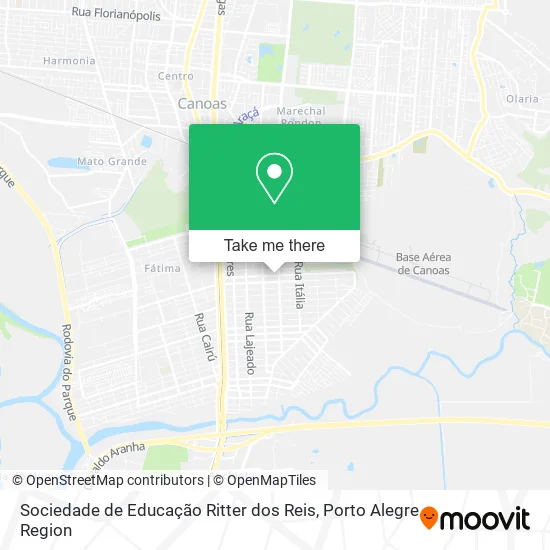 Sociedade de Educação Ritter dos Reis map