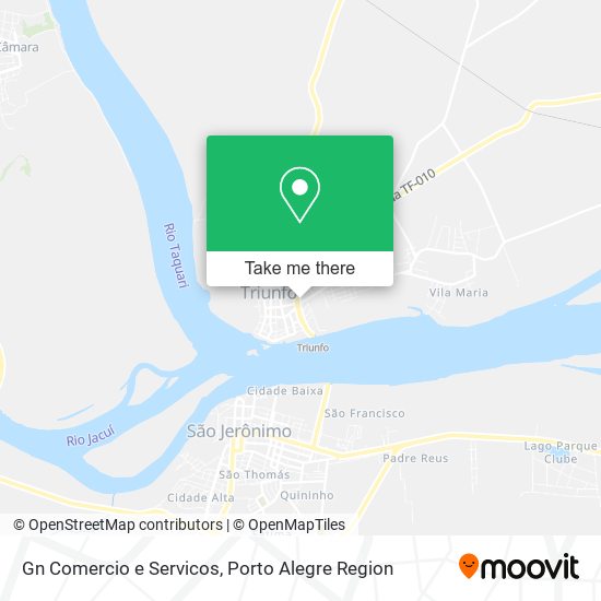 Gn Comercio e Servicos map