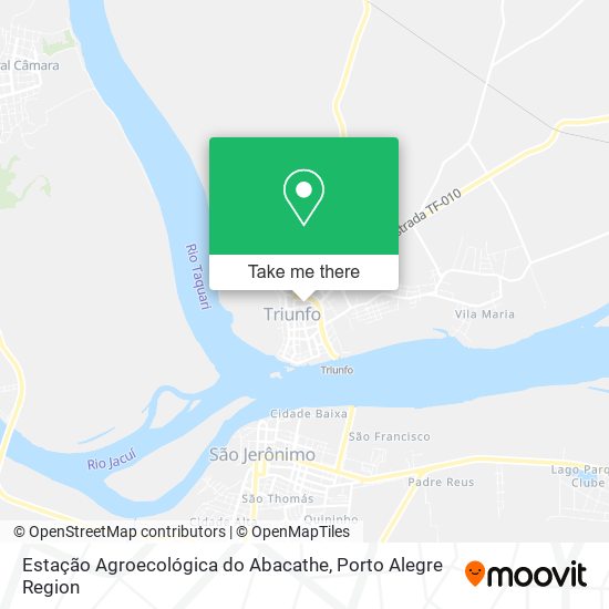 Estação Agroecológica do Abacathe map