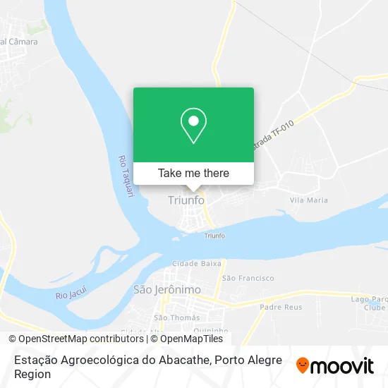 Estação Agroecológica do Abacathe map