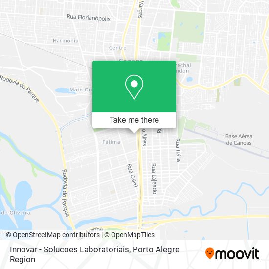 Mapa Innovar - Solucoes Laboratoriais