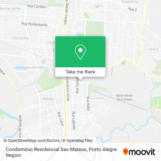 Condominio Residencial Sao Mateus map