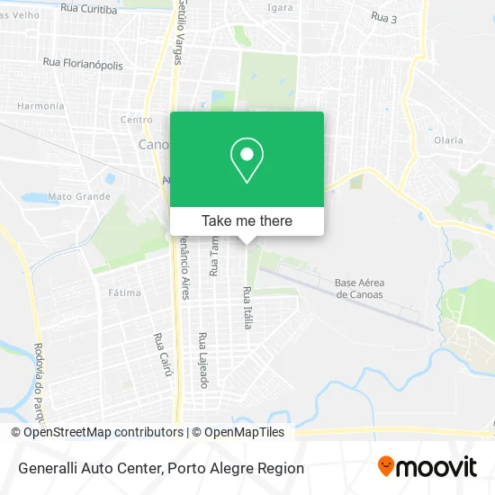 Generalli Auto Center map