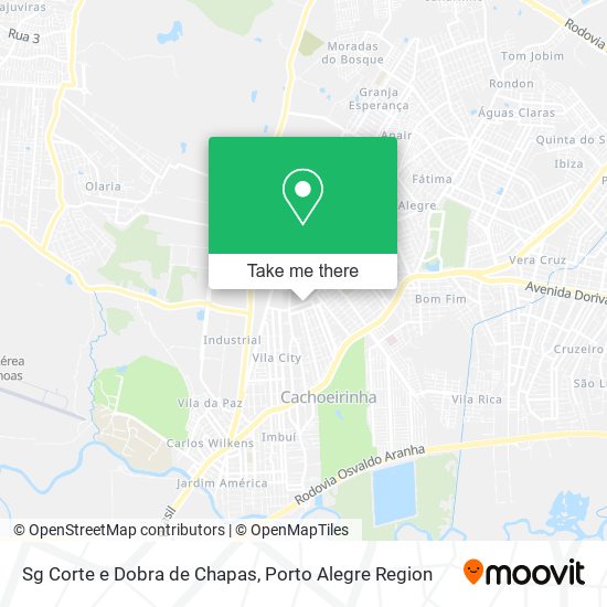 Sg Corte e Dobra de Chapas map