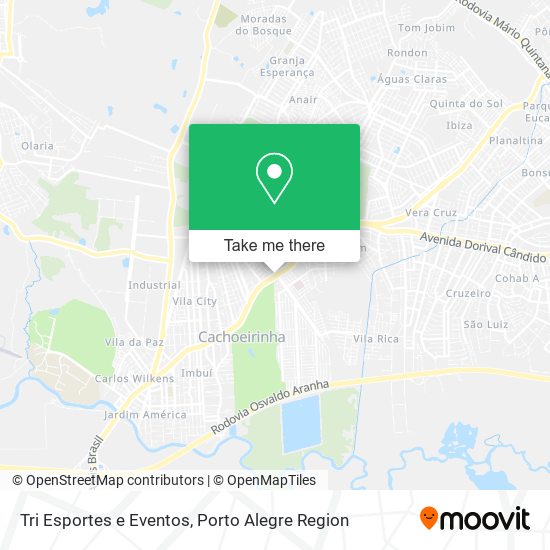 Tri Esportes e Eventos map