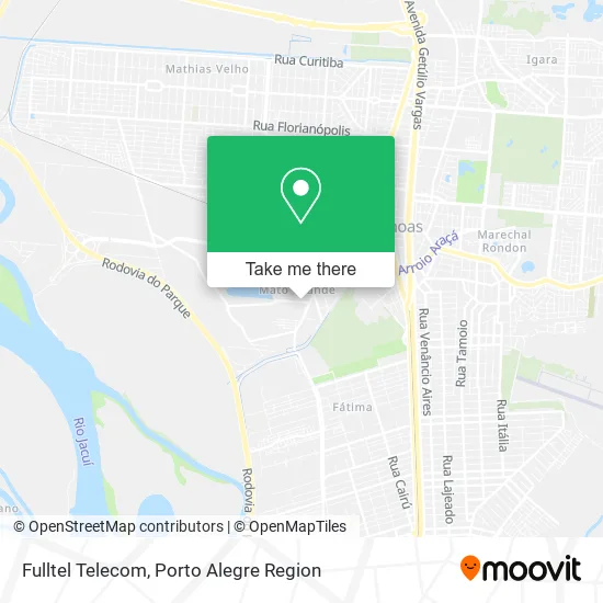 Fulltel Telecom map