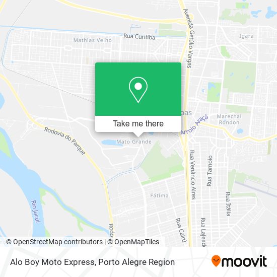 Alo Boy Moto Express map