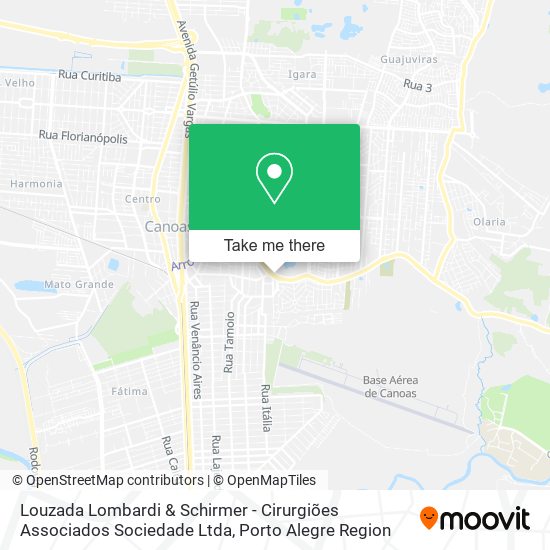 Louzada Lombardi & Schirmer - Cirurgiões Associados Sociedade Ltda map