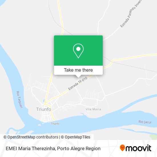 EMEI Maria Therezinha map