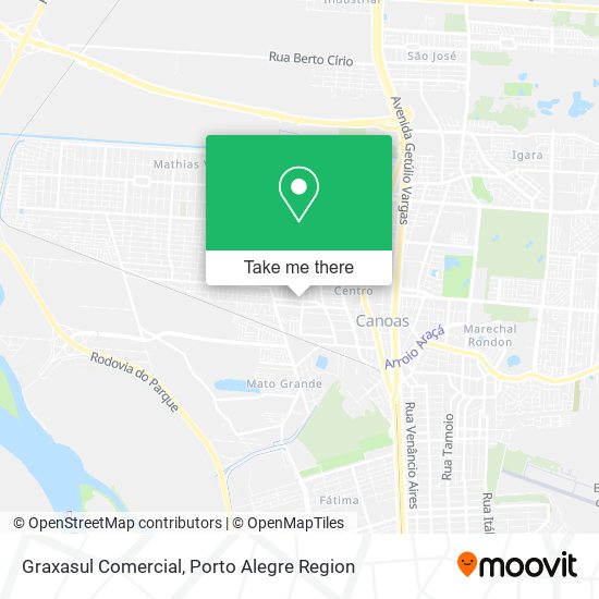 Graxasul Comercial map