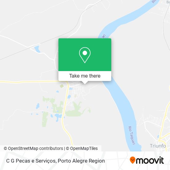 C G Pecas e Serviços map