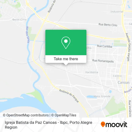Igreja Batista da Paz Canoas - Ibpc map