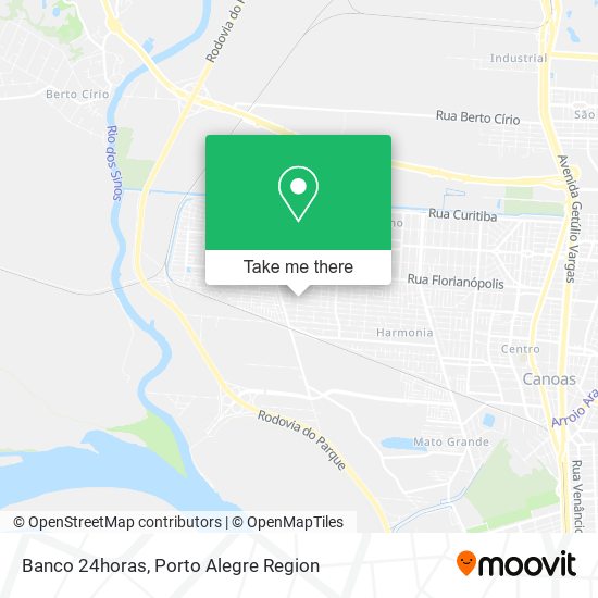 Banco 24horas map