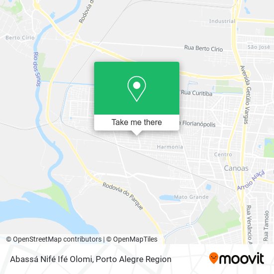 Abassá Nifé Ifé Olomi map