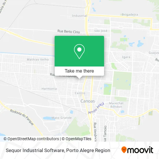 Sequor Industrial Software map